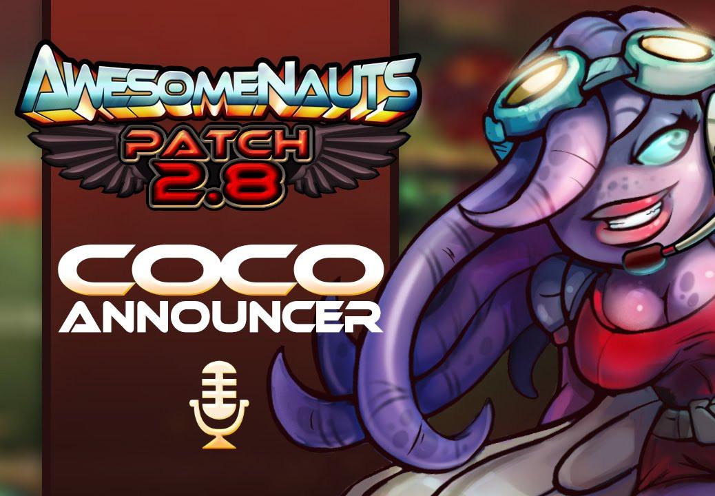 Awesomenauts - Coco Nebulon Announcer DLC ستيم كود رقمي