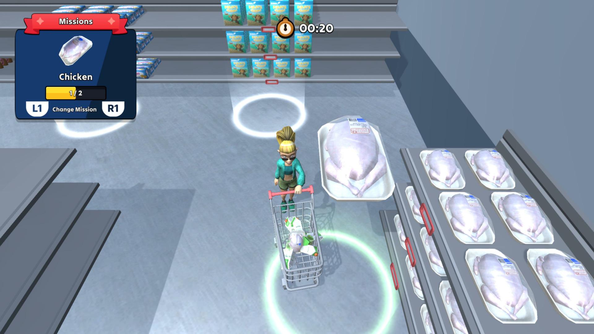 Supermarket Shopping Simulator بلايستيشن 4 حساب