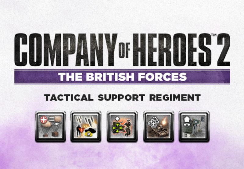 Company Of Heroes 2 - British Commander: Tactical Support Regiment DLC ستيم كود رقمي