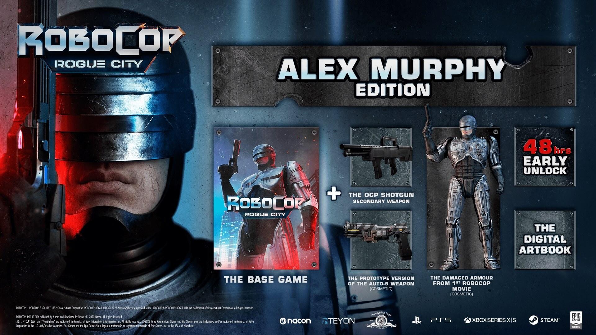 RoboCop: Rogue City Alex Murphy اصدار بلايستيشن 5 حساب