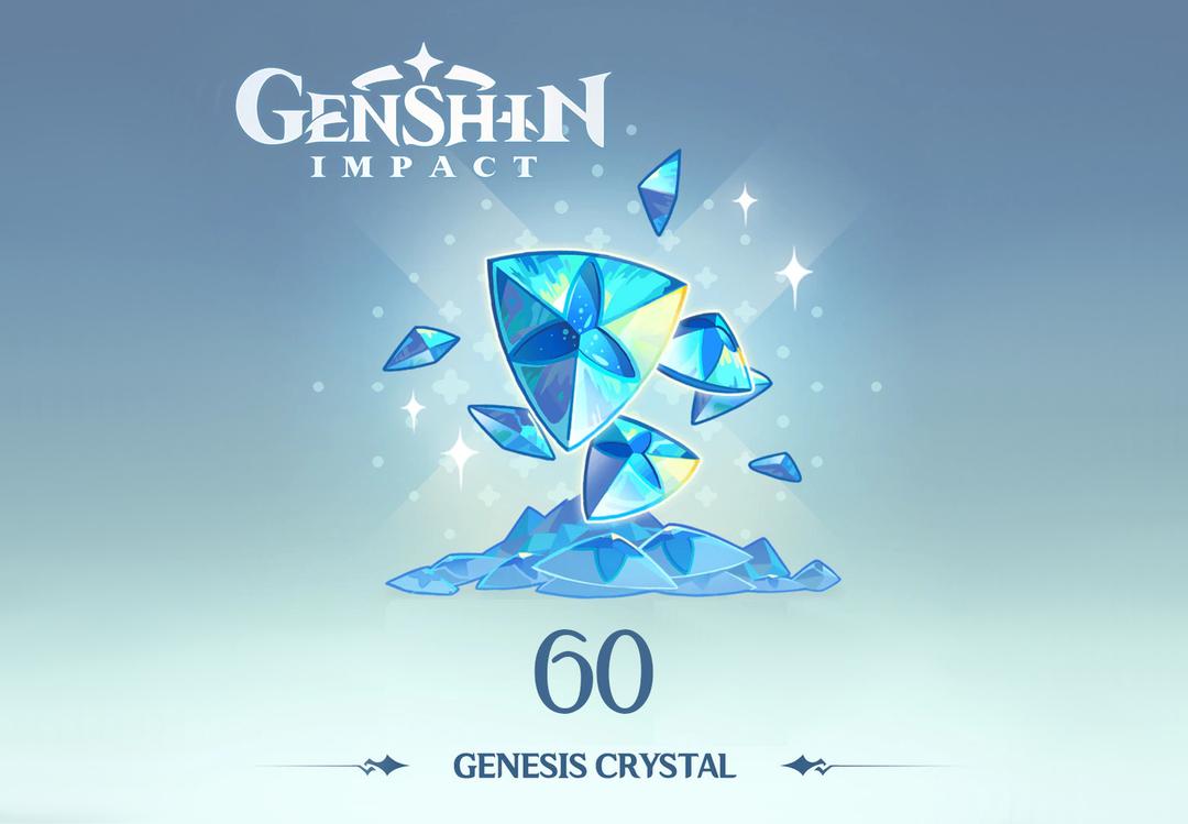 Genshin Impact - 60 Genesis Crystals Redeemcodeonline.Com Voucher