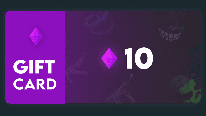 Rust Clash 10 USD هدية بطاقة