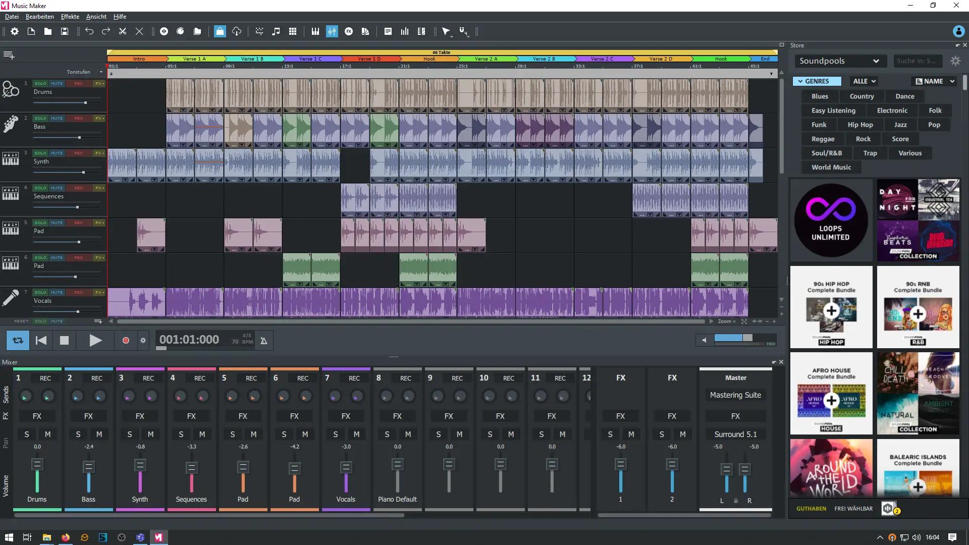 MAGIX Music Maker 2023 بريميوم Digital Download كود رقمي