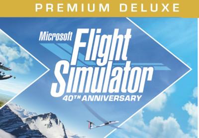 Microsoft Flight Simulator 40th Anniversary بريميوم اصدار الديلوكس اوروبي V2 رابط هديه ستيم