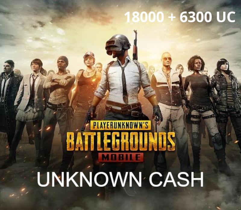 PUBG Mobile - 18000 + 6300 UC SA CD Key