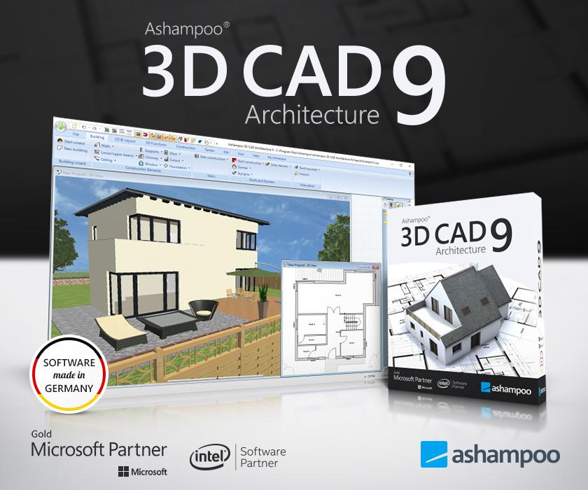 Ashampoo 3D CAD Architecture 9 Activation مفتاح (مدى الحياة / 1 بي سي)