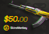 SkinsMonkey 50 USD هدية بطاقة