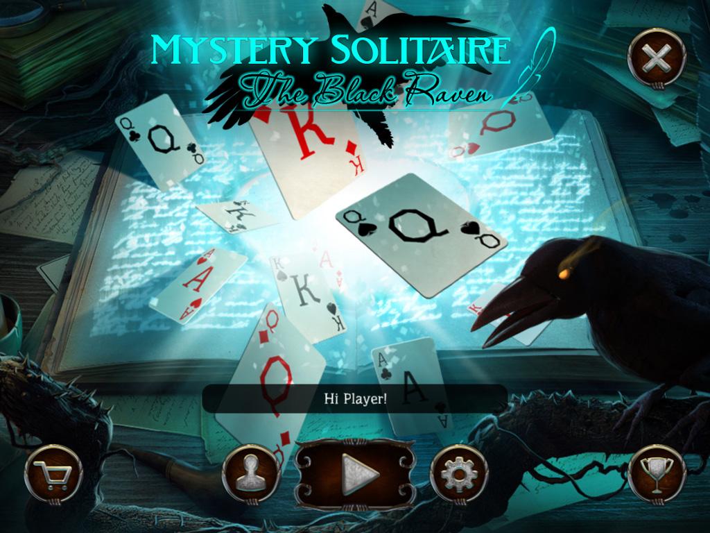 Mystery Solitaire. The Black Raven ايبك قيمز حساب