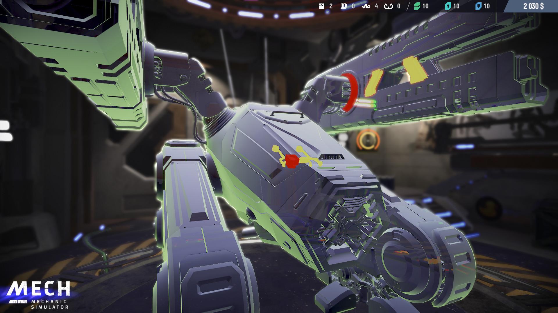 Mech Mechanic Simulator رابط هديه ستيم