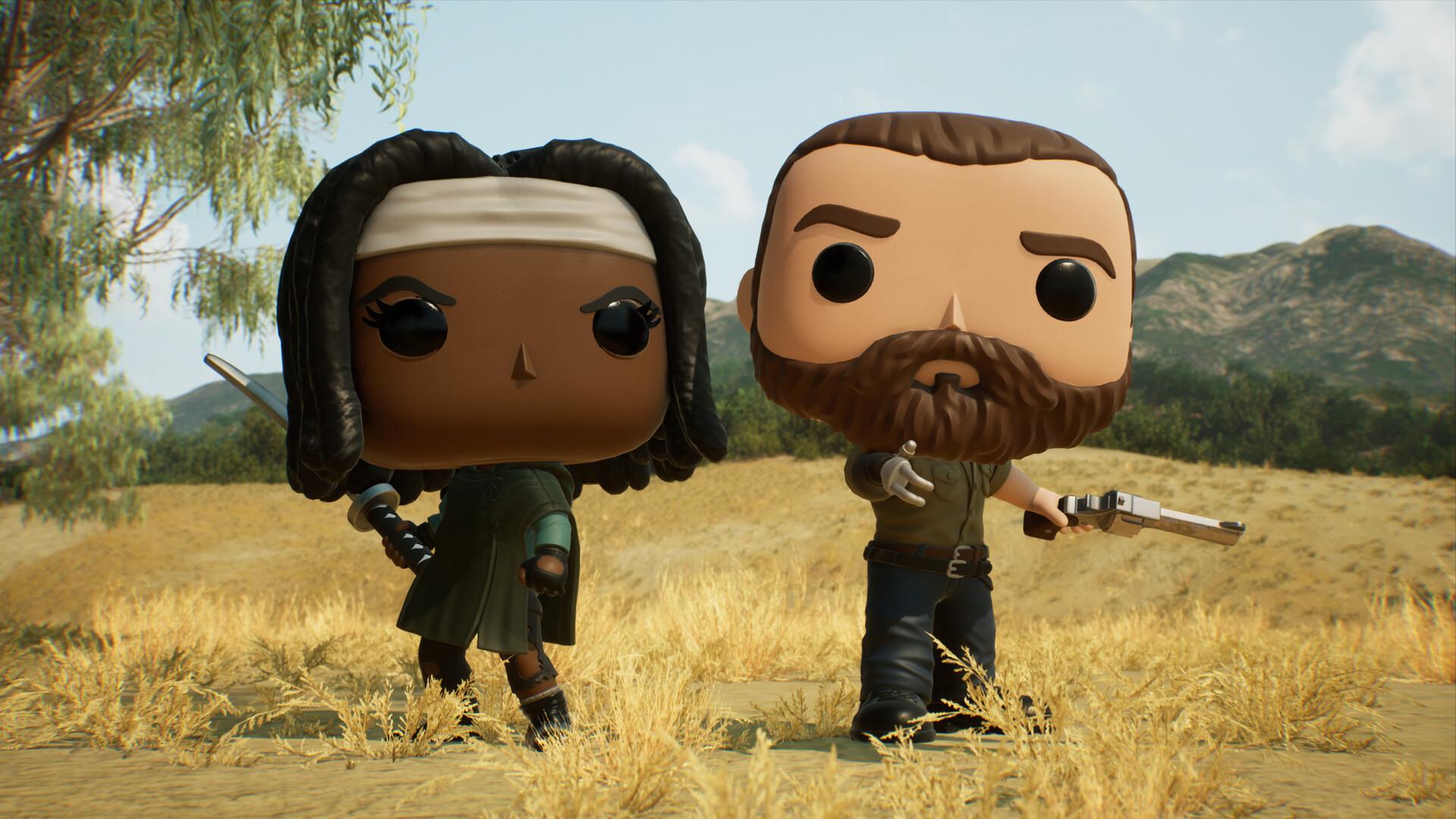 Funko Fusion - The Walking Dead Pack DLC اوروبي بلايستيشن 5 كود رقمي