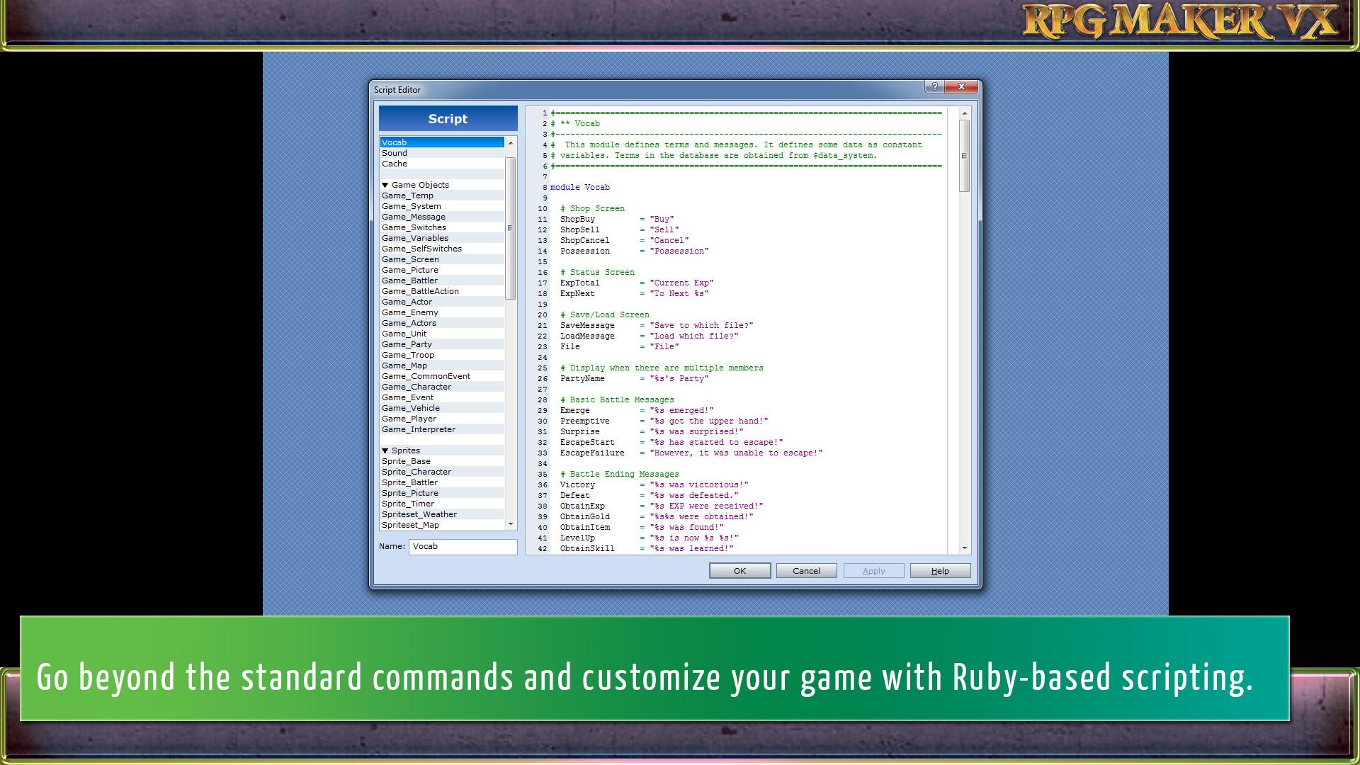 RPG Maker VX ستيم كود رقمي