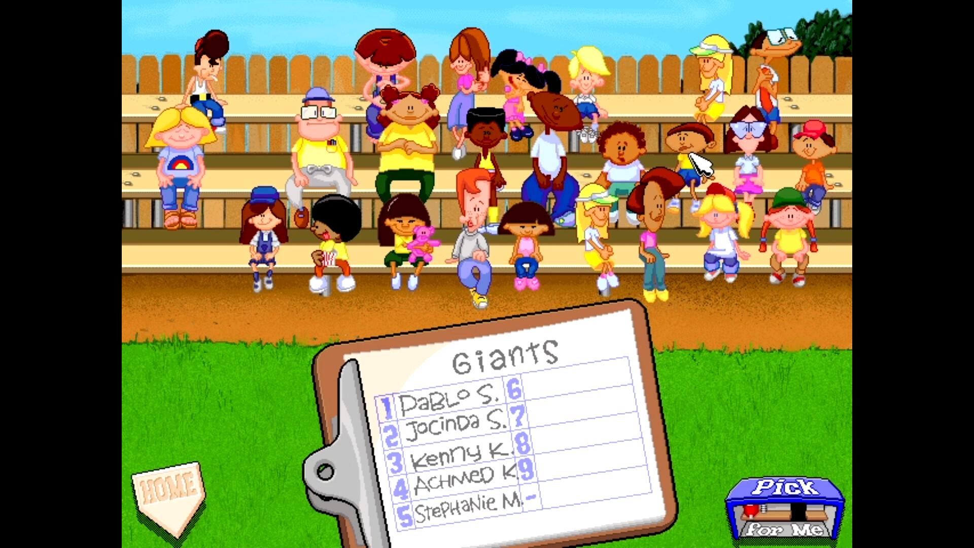Backyard Baseball '97 بي سي ستيم حساب