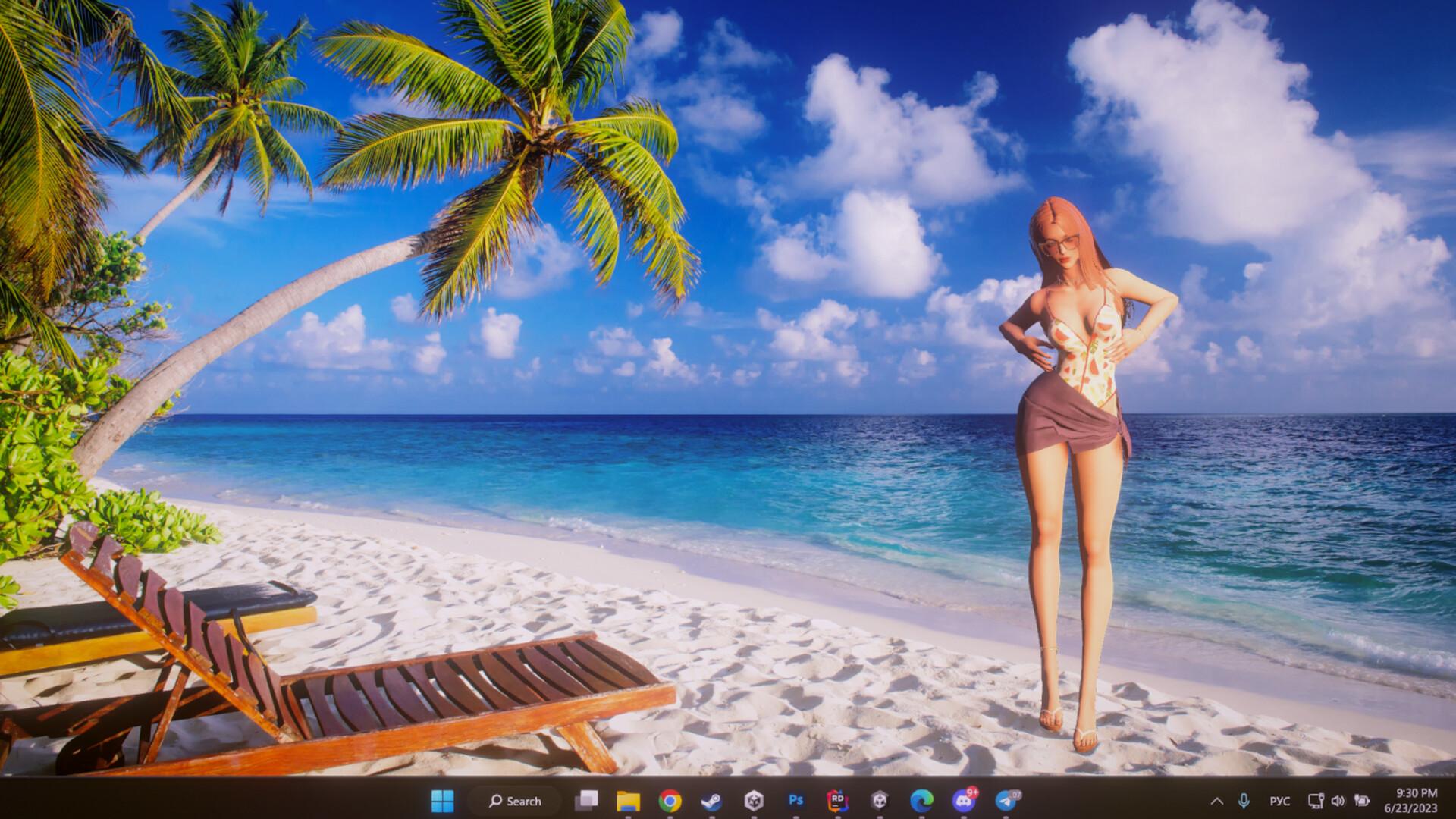 Desktop Beach Girls ستيم كود رقمي