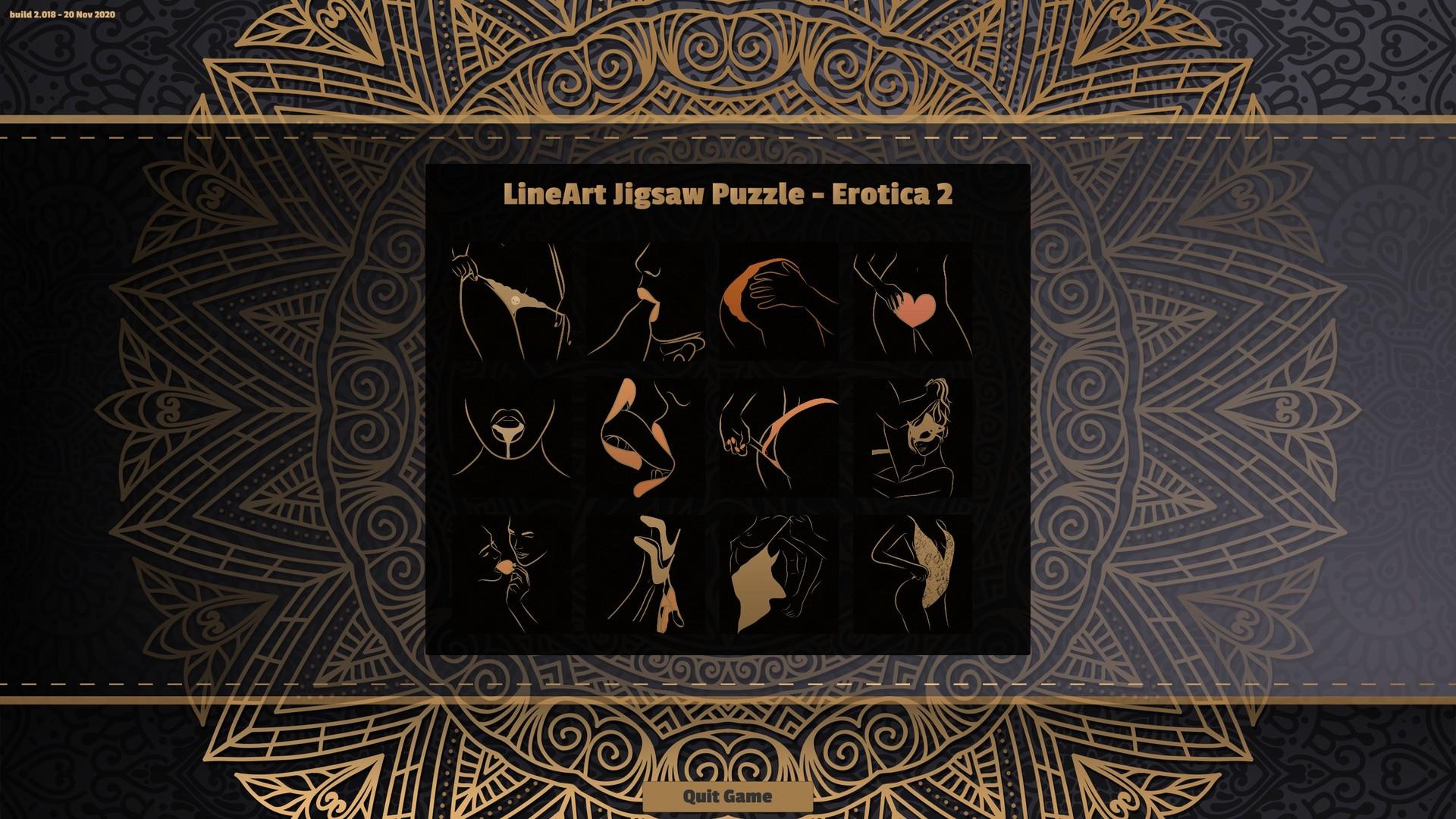 LineArt Jigsaw Puzzle - Erotica 2 + Artbook DLC ستيم كود رقمي