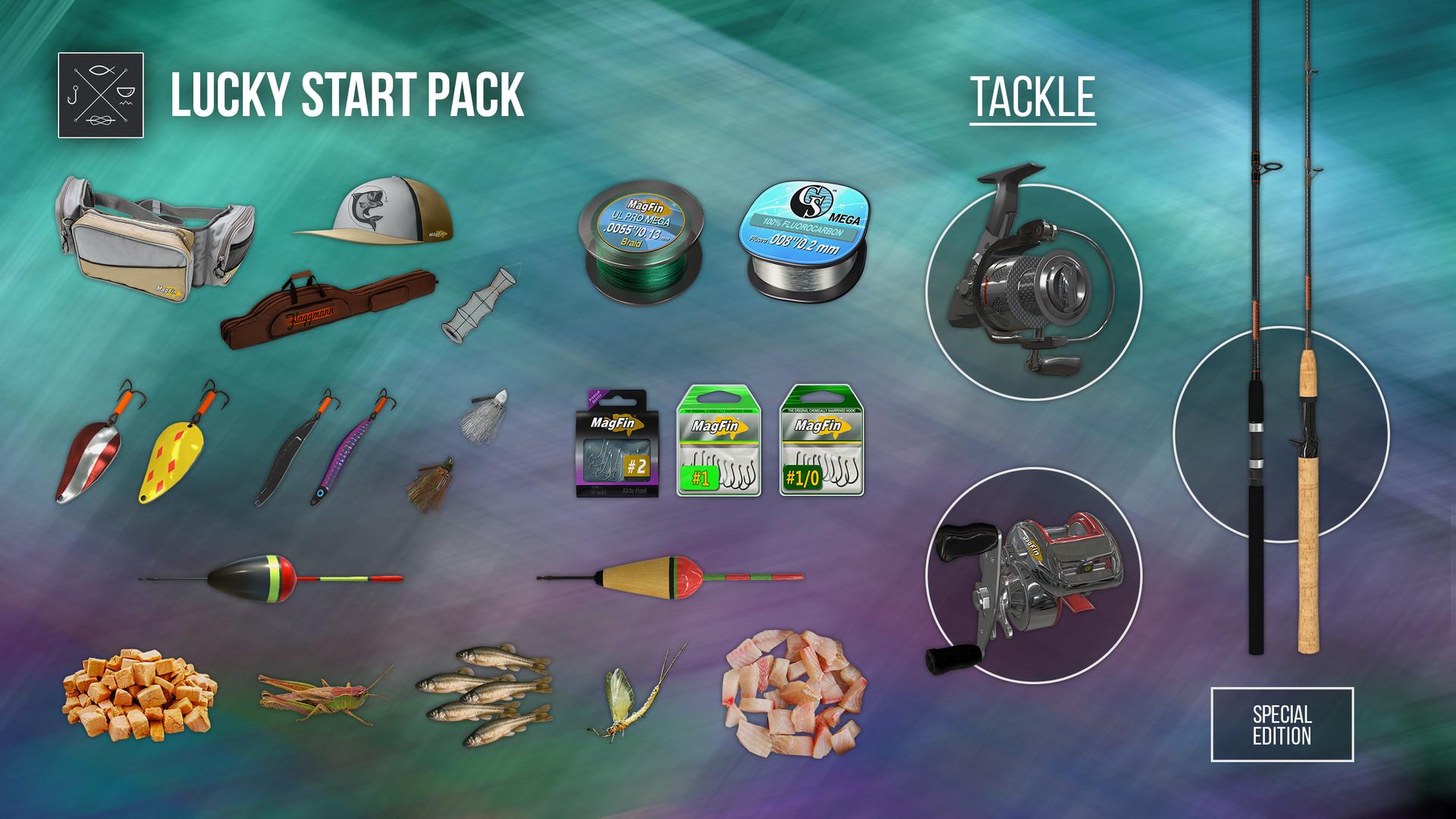 Fishing Planet - Lucky Start Pack DLC اوروبي رابط هديه ستيم