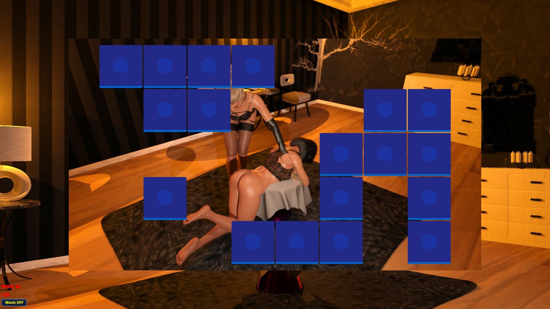 Sexy Memory Puzzle - Spanking Girls ستيم كود رقمي