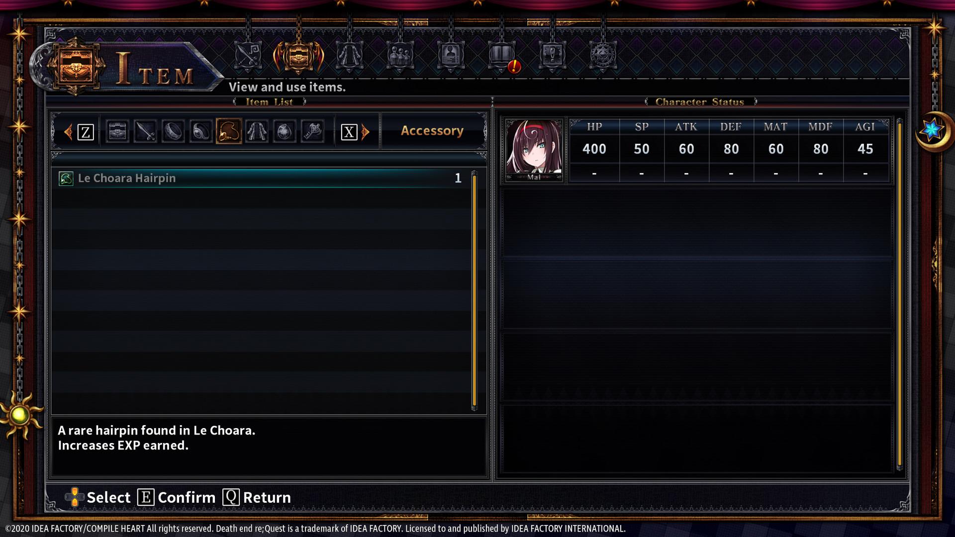Death End Re;Quest 2 - EXP Booster Equipment DLC بي سي ستيم كود رقمي