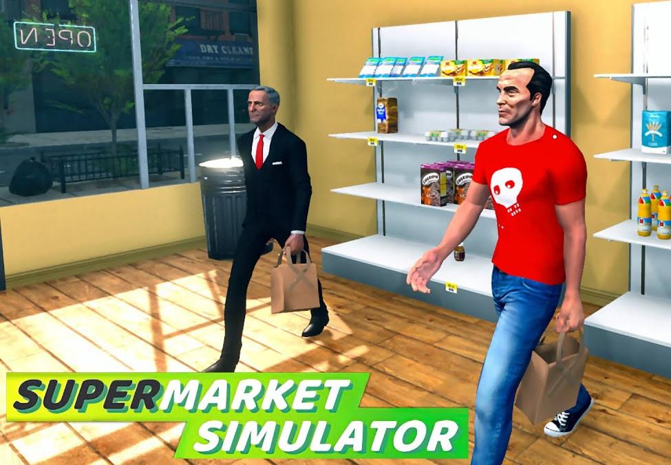 Supermarket Simulator ستيم حساب