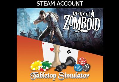 Project Zomboid + Tabletop Simulator ستيم حساب