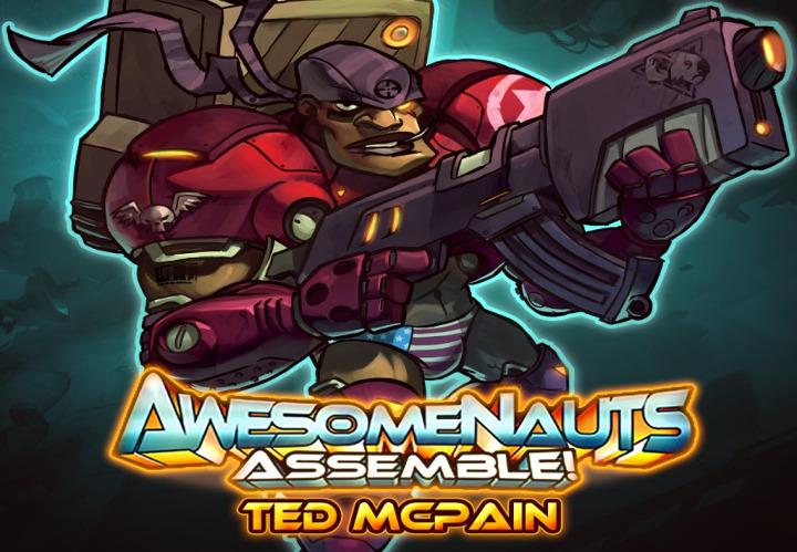 Awesomenauts - Ted McPain Character DLC ستيم كود رقمي